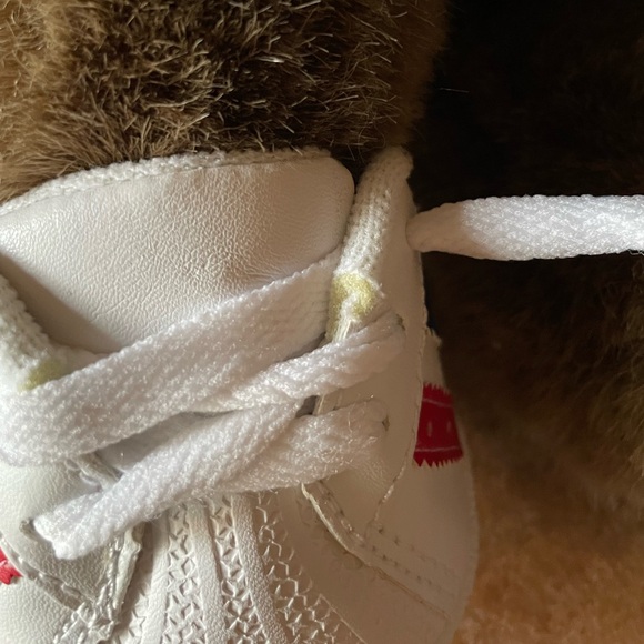 Build A Bear Bundle: BAB Brown Bear, Plush Blue Carrier, BAB shoes & BAB hat - Picture 11 of 16
